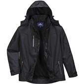 Portwest S555 PWR Outcoach Mesh Lined Waterproof Breathable Jacket