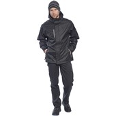 Portwest S555 PWR Outcoach Mesh Lined Waterproof Breathable Jacket