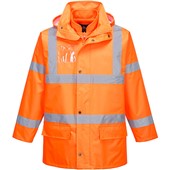 Portwest S765 Orange Hi Vis 5-in-1 Waterproof Jacket