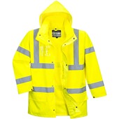 Portwest S765 Yellow Hi Vis 5-in-1 Waterproof Jacket