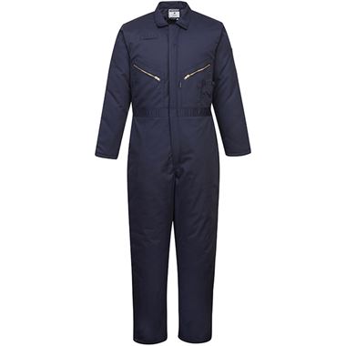 Portwest S816 Navy Orkney Polycotton Padded Lined Overall 245g