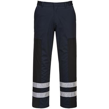 Portwest S918 Navy Iona Reflective Hi Vis Ballistic Trousers 245g