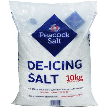 White De-Icing Salt 10kg - Single Bag