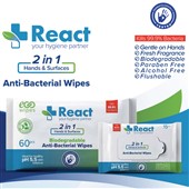Sanitising Hand & Surface Wipes (Pack 60)