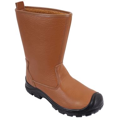 Exclusive SBU01 Tan Rigger Safety Boot SBP