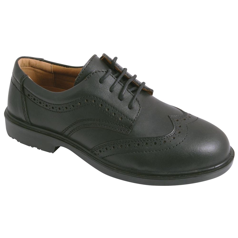 BlackRock Leather Brogue Safety Shoe Safetec Direct
