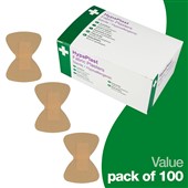 HypaPlast Fabric Fingertip Plasters (Pack 100)