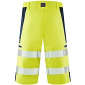 Leo Workwear Kingsley Yellow EcoViz Performance Hi Vis Shorts