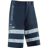 Leo Workwear Kingsley Navy EcoViz Performance Hi Vis Shorts
