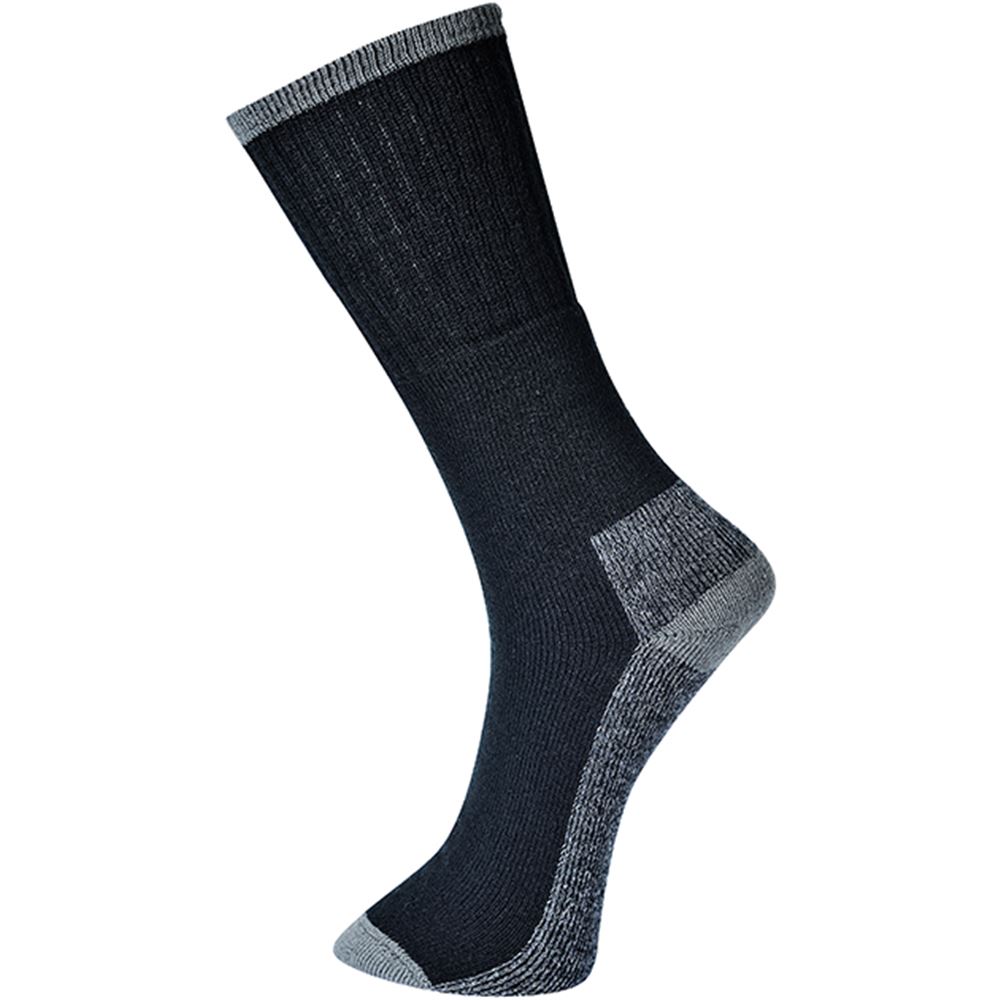 Portwest SK33 Black Work Socks - Pack of 3 Pairs