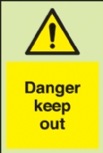 danger keep out 