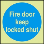 fire door keep locked shut 