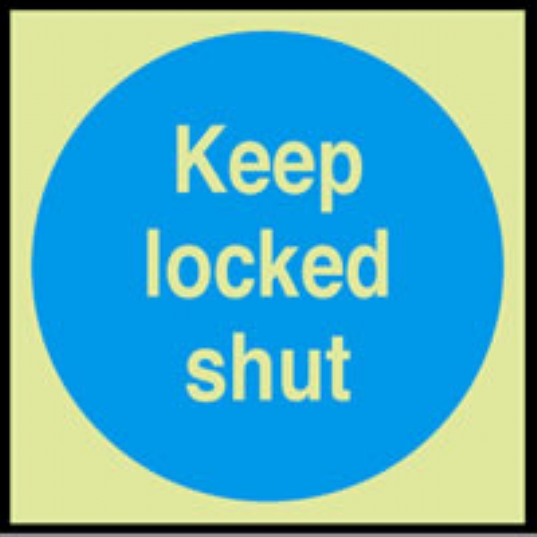 keep locked shut 