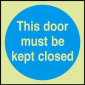 this door must be kept closed 