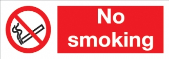 no smoking   