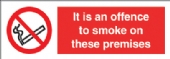 It is an offence to smoke on..premises 