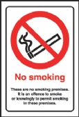 no smoking   