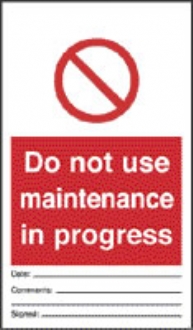 do not use maintenance 