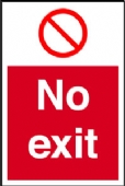 no exit 
