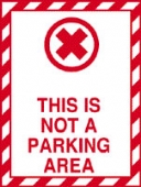 this is not a parking area 