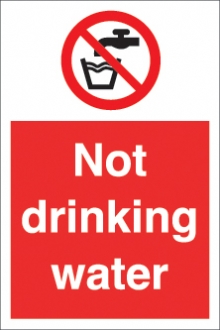 not drinking water 