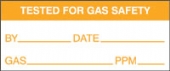 tested for gas safety (500/roll) 