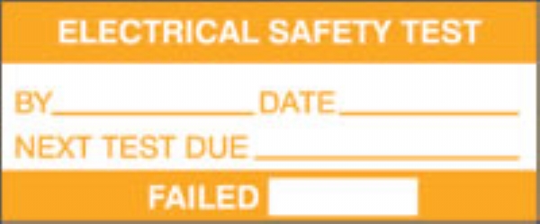 electrical safety test (500/roll) 
