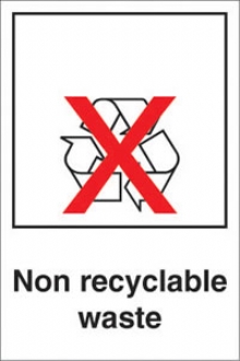 Non recyclable waste 