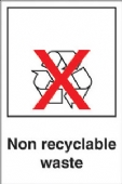 Non recyclable waste 