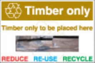 Timber Only foamex WALL 