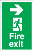 Fire Exit arrow right 