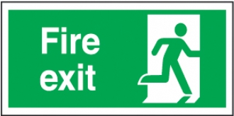 fire exit (man right)