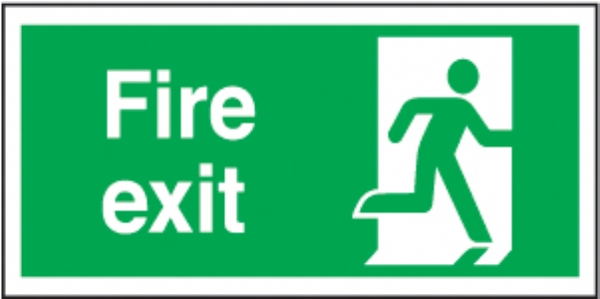 fire exit (man right)