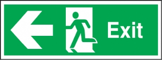 exit arrow left
