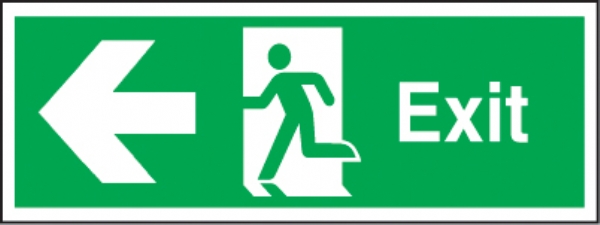 exit arrow left
