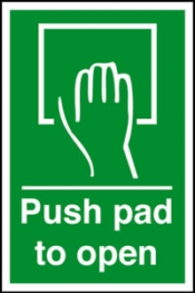 push pad to open 