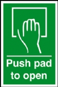 push pad to open 