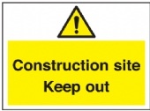 Construction site keep out 