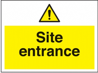 site entrance 