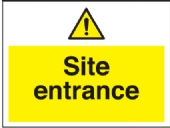 site entrance site entrance
