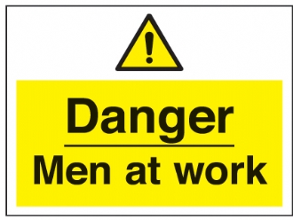 Danger Men at work 