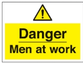 Danger Men at work Danger Men at work