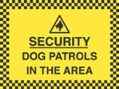 dog patrols in the area