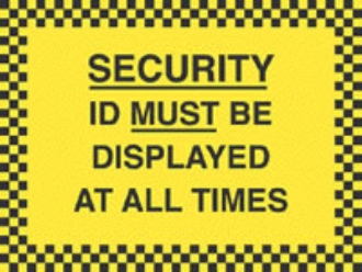id must be displayed at all times 