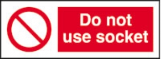 do not use socket (pack of 10)