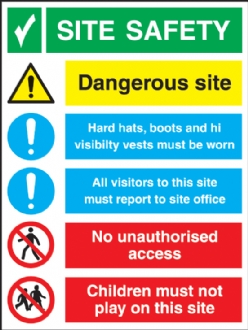 site safety board 