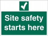 Site safety starts here 