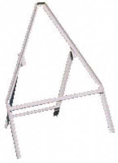 high triangular frame grey angle iron/clips