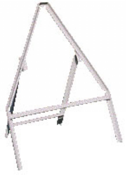 high triangular frame grey angle iron/clips