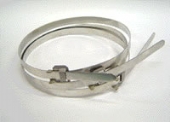 steel buckle straps (pair) 